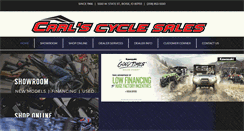 Desktop Screenshot of carlscycle.com